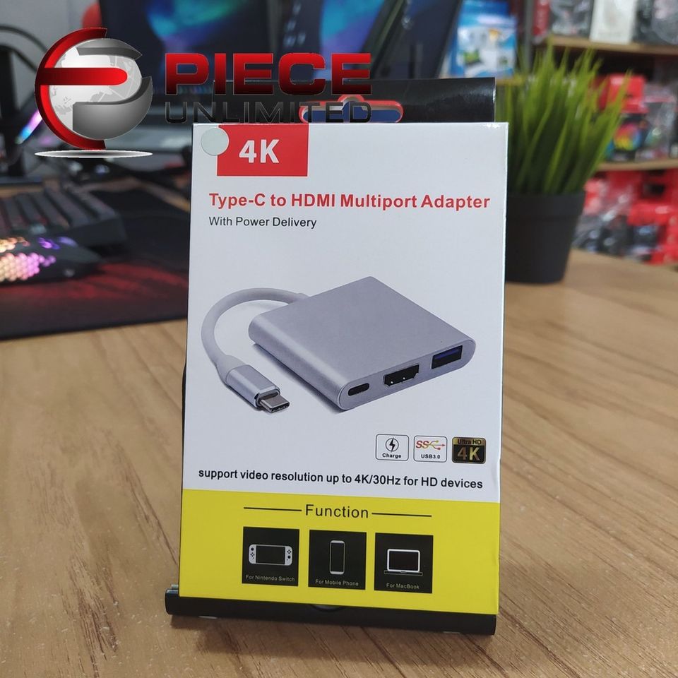 4K Type C to HDMI Multiport Adapter