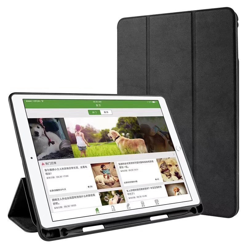 ALIVO ipad smart case with penslot - iPad 9.7