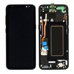 LCD Screen - Samsung S8 With Frame (Service Pack) G950F