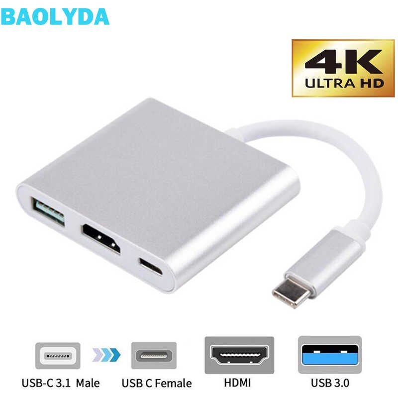 4K Type C to HDMI Multiport Adapter