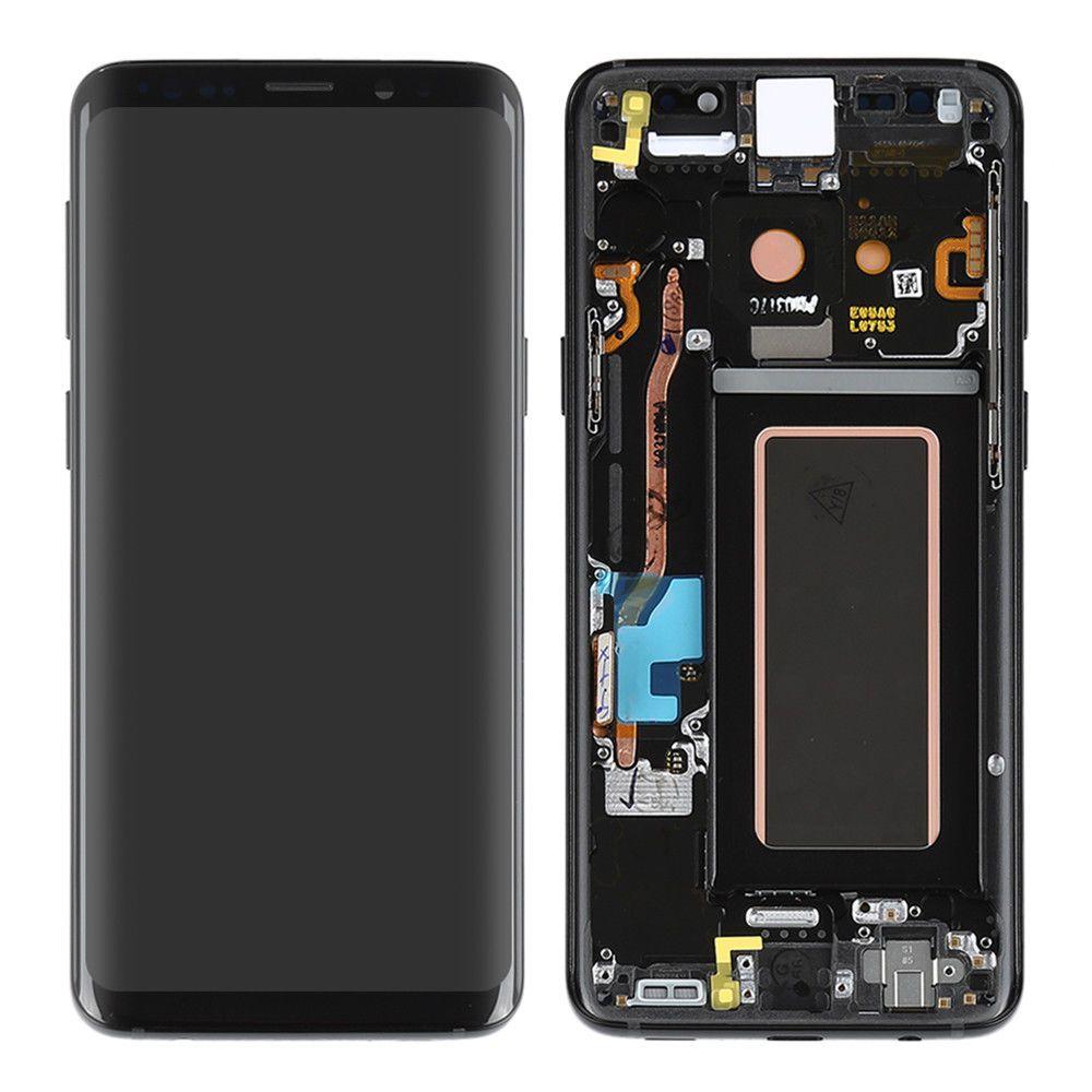 LCD Screen - Samsung S9 With Frame (Service Pack) G960F