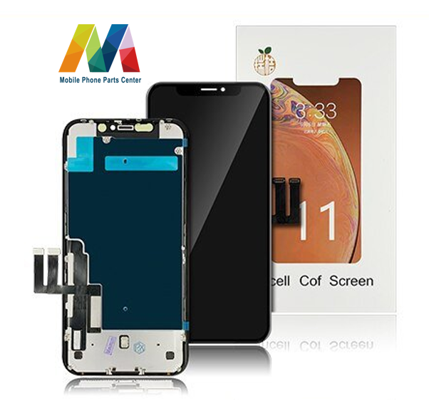 Aftermarket Screen - iPhone 11 LCD with metal plate RJ