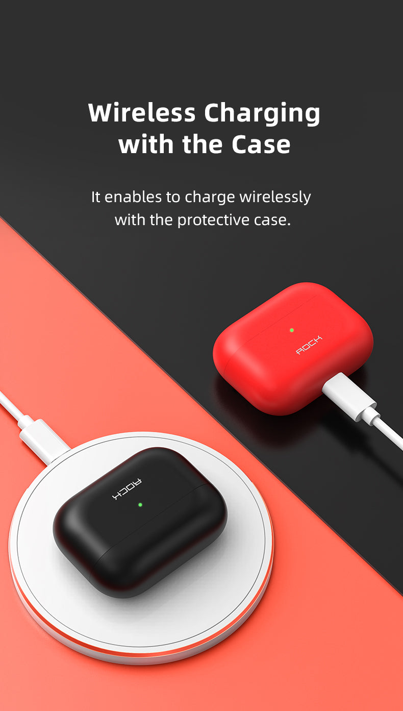 Rock - Silicone Protection Case for AirPods Pro (Slim Edition) #RPC1531