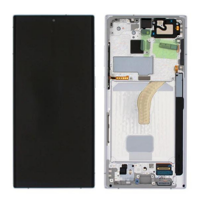 LCD Screen - Samsung S22 Ultra With Frame (Service Pack) S908