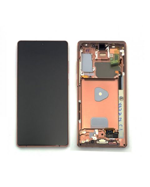 LCD Screen - Samsung Note 20 N980F With Frame (Service Pack)